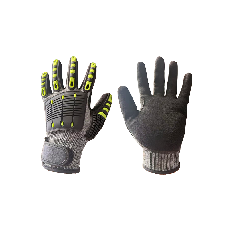 A6 Cut-resistant TPR Shock-absorbing Gloves