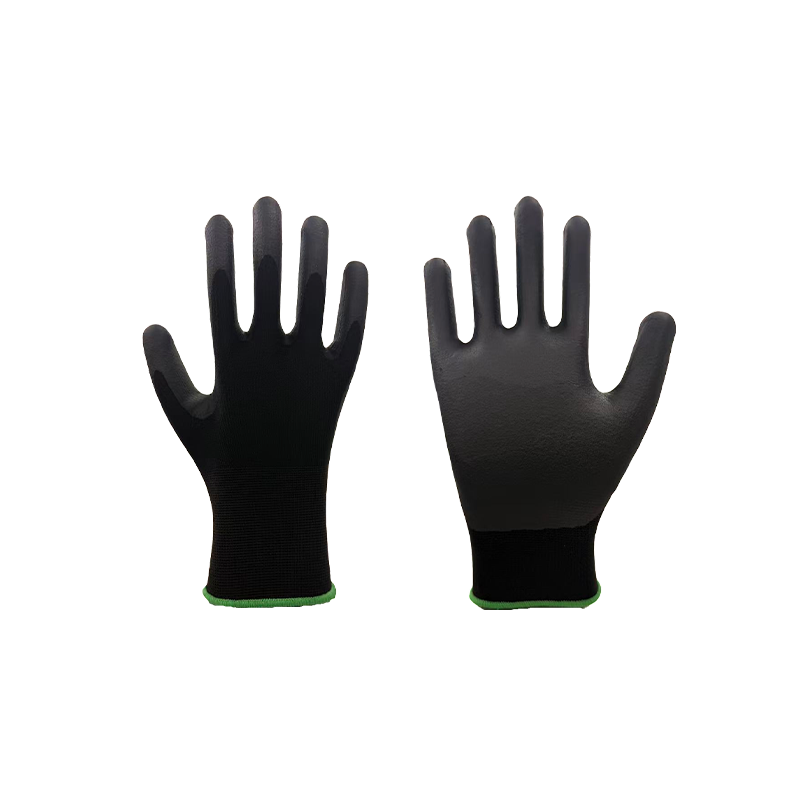 Bamboo Fiber Impregnated Nitrile Foam Gloves